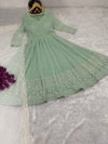 DC G43 Georgette Anarkali Gown With Dupatta Wholesale Market In Surat
